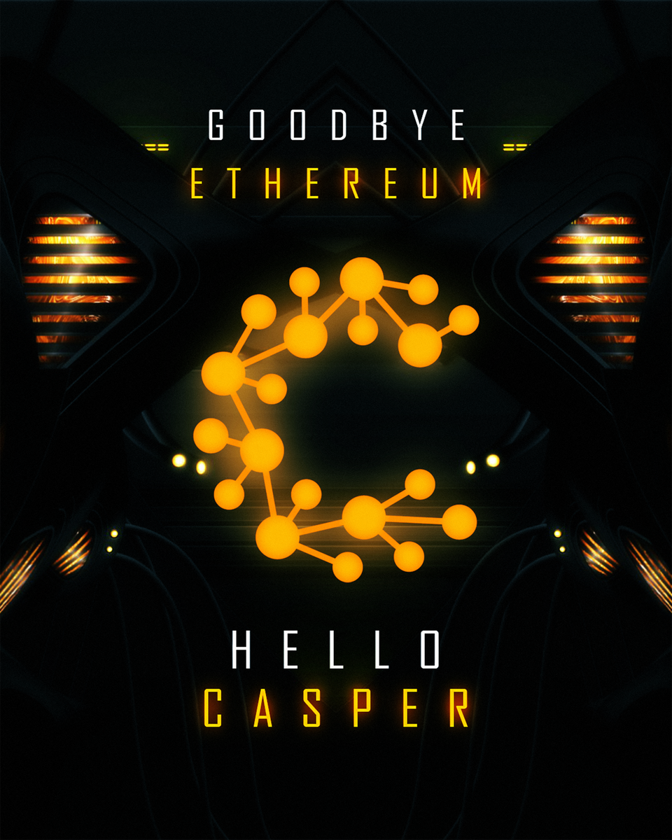 Crypto Poster Casper Network Themed Poster – Crypto Posters