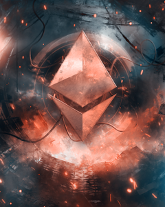 Crypto Poster Ethereum ETH Alternate Universe Themed