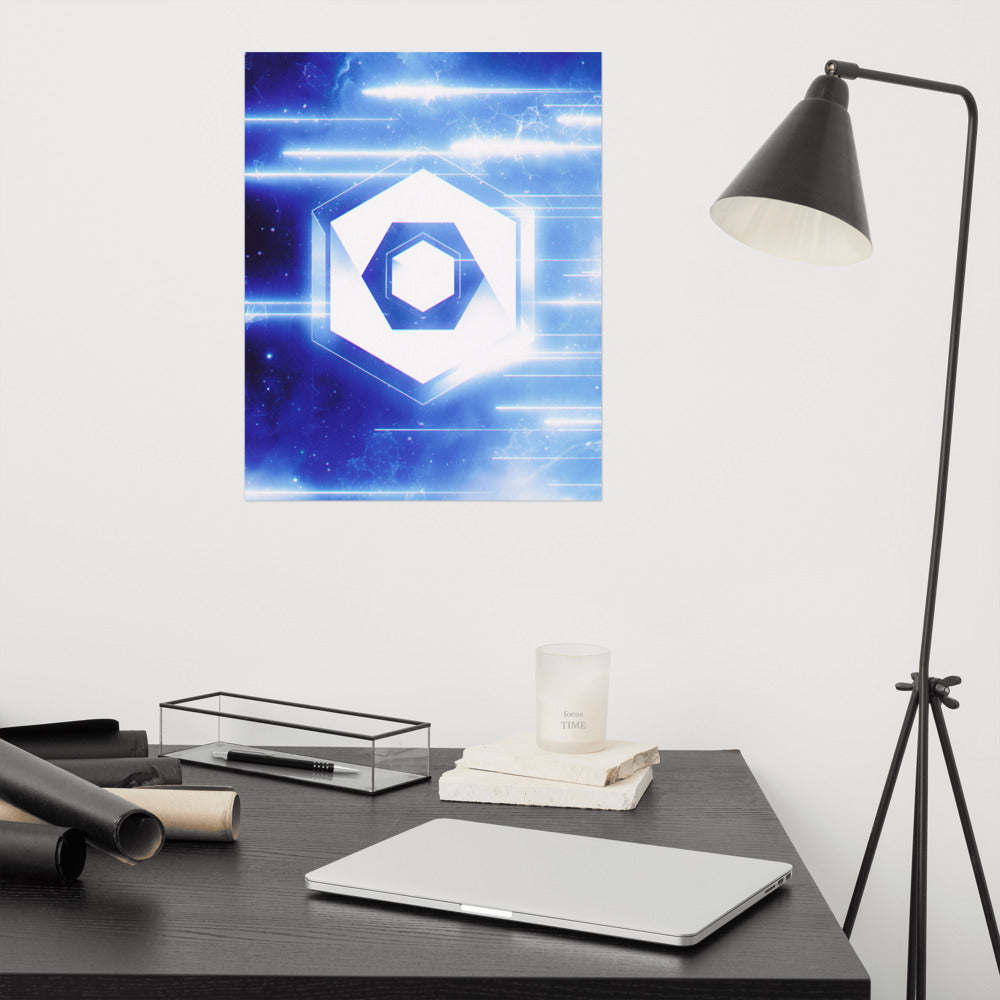 Crypto Poster Constellation DAG Themed